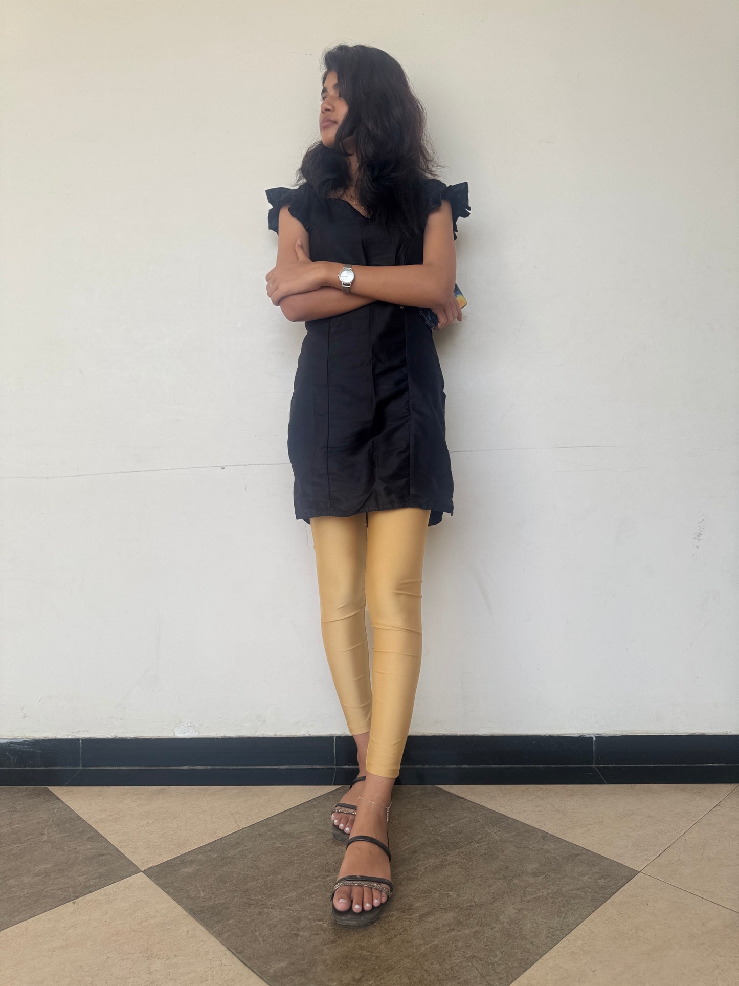 Gold Shimmer Leggings